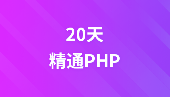 《20天入门精通PHP》视频教程