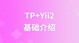thinkphp基础介绍和yii2基础介绍