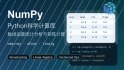NumPy 官方文档与用户指南