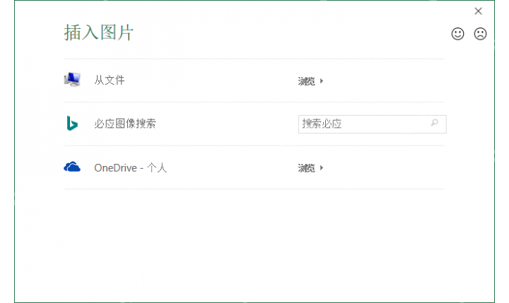 Excel 插入图片窗口用于选择水印图片