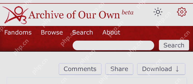 ao3镜像站入口 ao3网站镜像入口2025 - php中文网