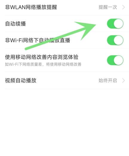 红果免费短剧自动续播开关