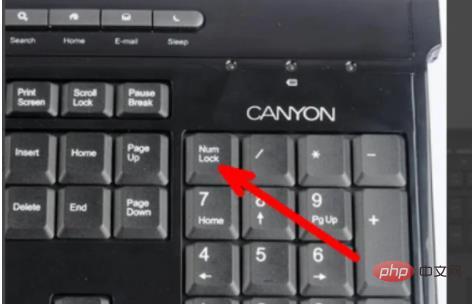 电脑右边键盘0到9数字打不上怎么办