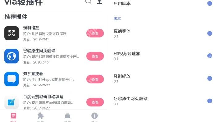 Via浏览器干净真实软件界面封面