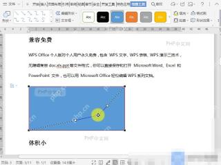 Word拖动顶点调整形状