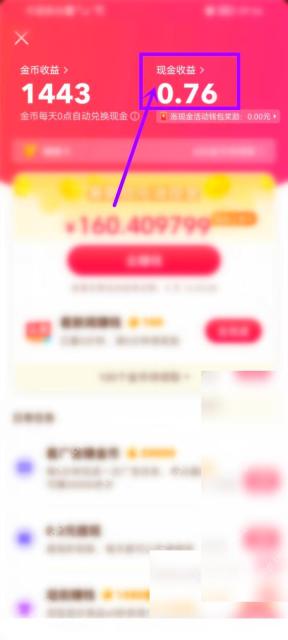 抖音极速版怎么查看提现到账记录步骤2操作截图
