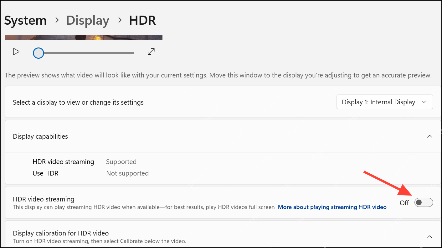 win11怎么关闭HDR_win11HDR显示关闭步骤 - php中文网