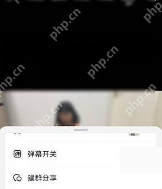 抖音极速版菜单中找到弹幕开关
