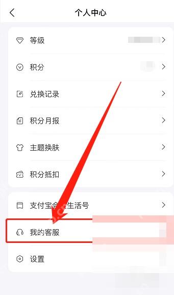 支付宝中文界面:我的客服,对应步骤:进入个人中心后,直接点“我的客服”。提现失败这种问题,先看官方客服和帮助说明会更稳。
