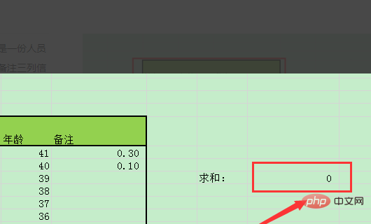 Was ist der Grund, warum die WPS-Summe 0 ist?