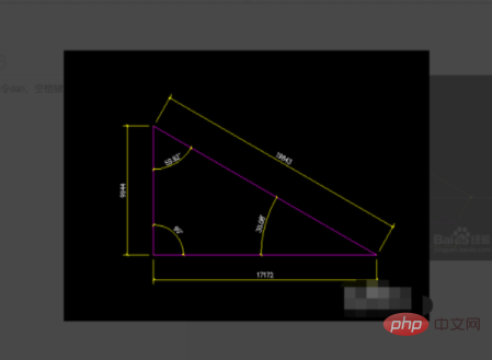 How to mark angles in CAD