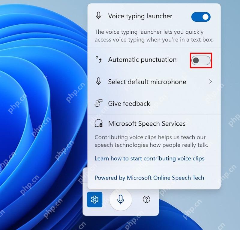 win11怎么用语音输入文字_win11语音听写操作步骤 - php中文网