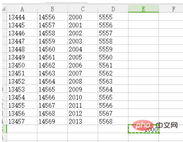 How to add numbers in batches in excel