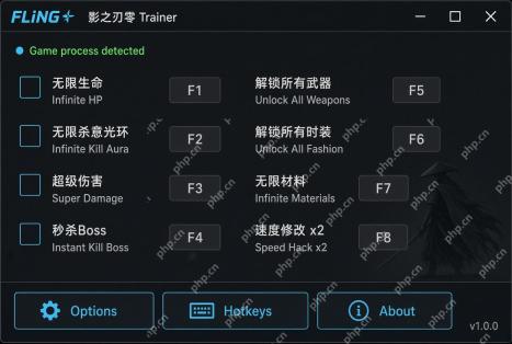 影之刃零无敌一击秒杀修改器 - php中文网