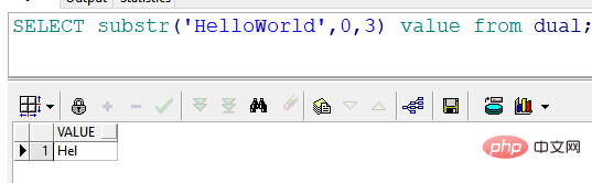 Oracleでのsubstrの使用法は何ですか