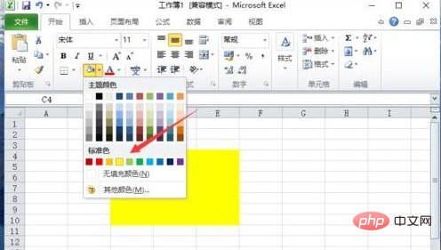 How to display grid lines in excel
