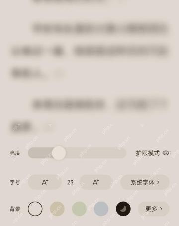 番茄免费小说APP怎么设置自动翻页功能步骤2界面