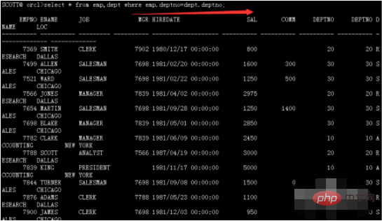 How to use natural join in multi-table queries in Oracle?