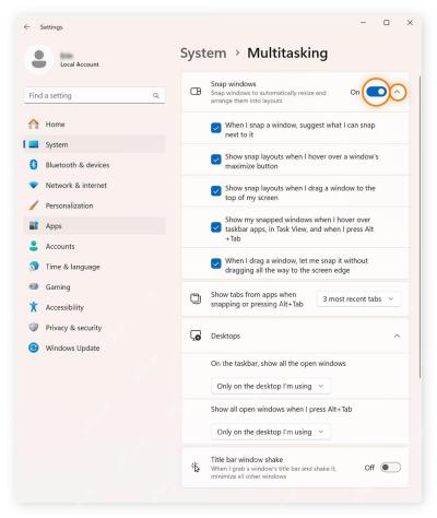 win11怎么使用分屏布局_win11窗口贴靠布局操作指南 - php中文网