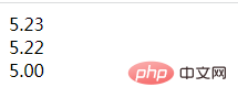 How to remove the value after two decimal places in php