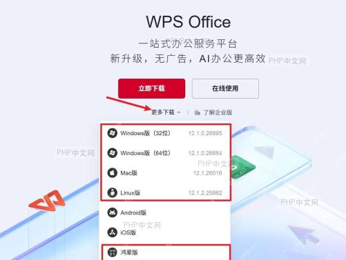 WPS各版本区别与下载指南