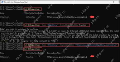 PowerShell 查看 PSGallery 仓库并查找准备安装的模块