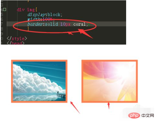 Comment ajouter des bordures aux images en utilisant HTML