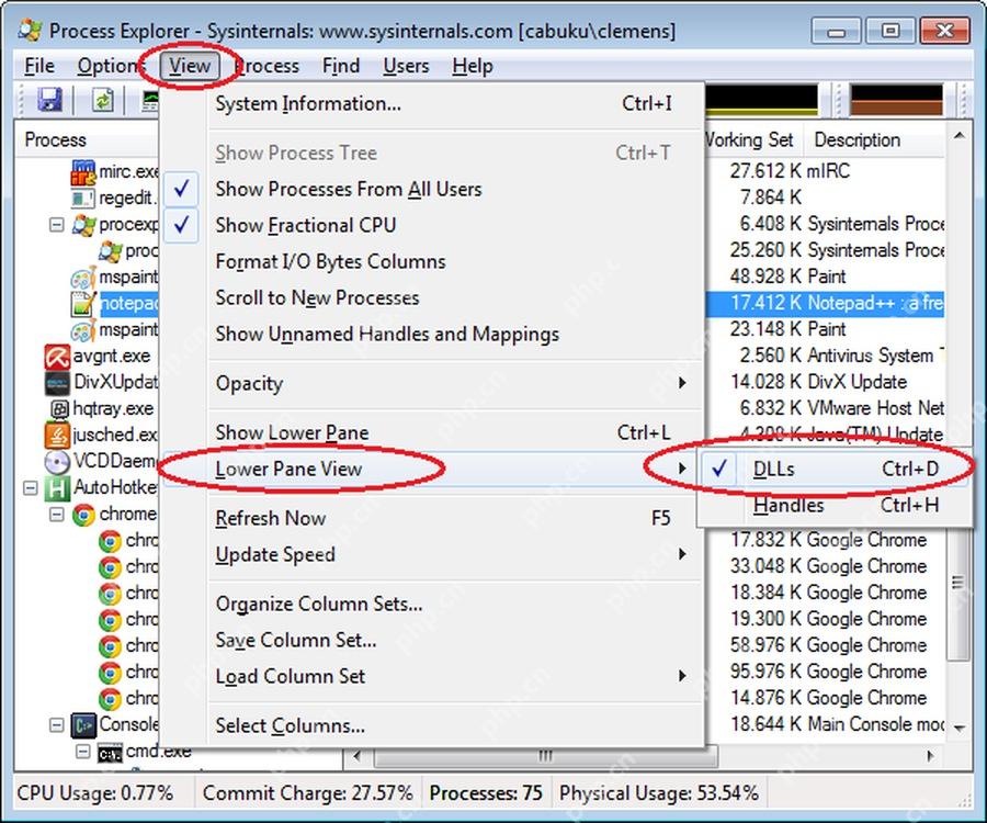 Win11怎么查看进程加载了哪些DLL_模块列表查询教程 - php中文网