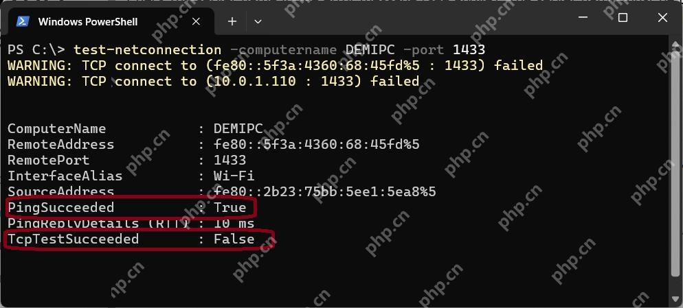 Windows 11 根据 False 结果缩小范围的真实界面截图