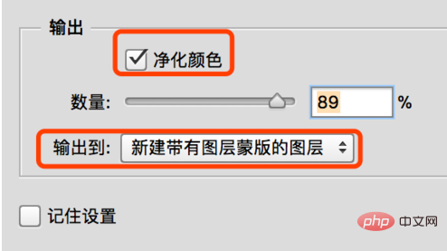 How to deduct the portrait part in PS software