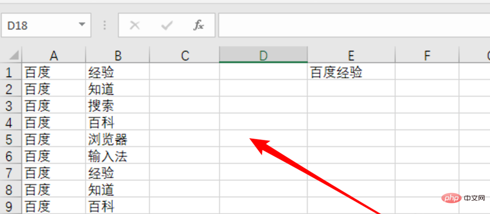 Excel-Tastenkombination zum Ausfüllen