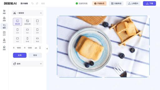 图片编辑器中公开示例的裁剪比例与宽高