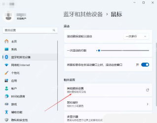 win11鼠标灵敏度怎么调_win11鼠标灵敏度设置步骤 - php中文网