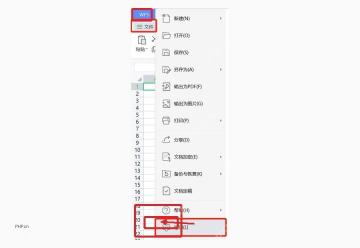 WPS表格文件菜单和选项入口，用于检查公式自动重算设置