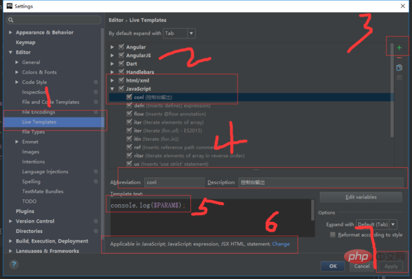 How to write html with phpstorm