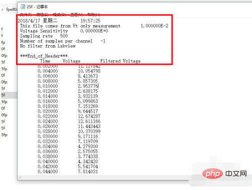 Comment lire des données texte txt dans Matlab