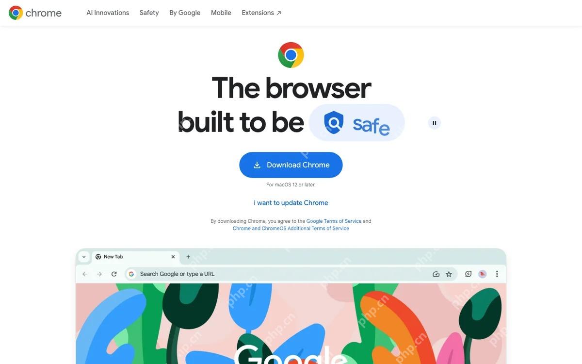 Google Chrome 官方产品与下载页面