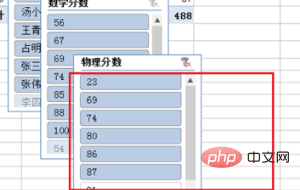 wps 슬라이서는 항상 회색입니다.