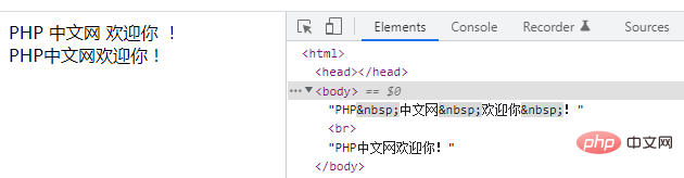 So ersetzen Sie nbsp-Leerzeichen in PHP