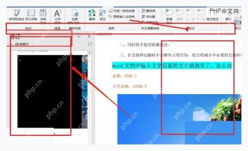 Word 比较结果页面显示修订列表和正文差异