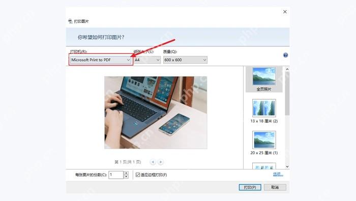 使用操作系统自带的打印功能图2