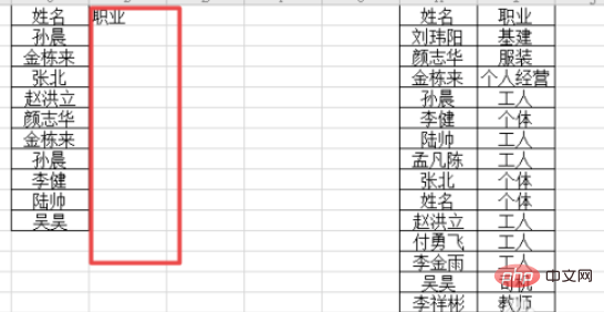 Wie vlookup zwei Datenspalten abgleicht