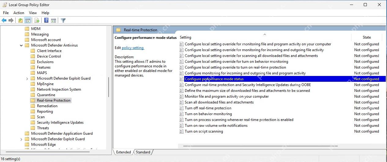 Win11怎么为Dev Drive设置防病毒性能模式_开发目录扫描优化 - php中文网