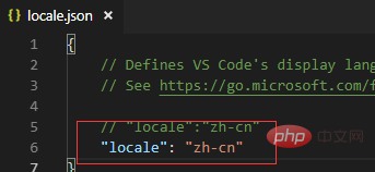 vscode cannot set Chinese