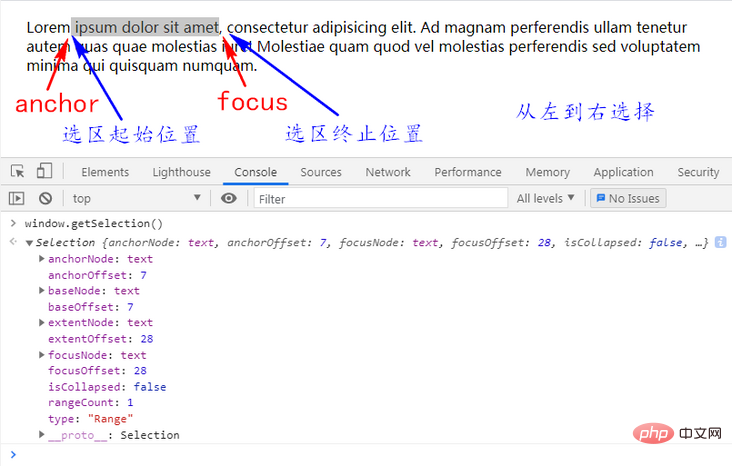 淺談JavaScript中如何操作遊標和選區？