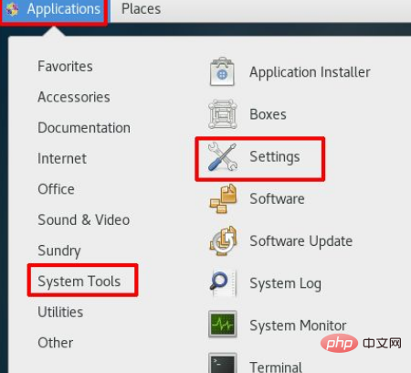 Wo kann man die Sprache in Centos auswählen?