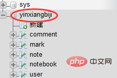 phpmyadmin怎麼建立外鍵約束