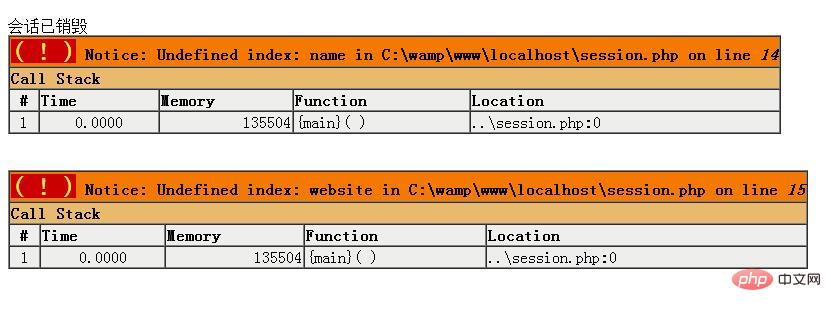 PHP中session_unset()和session_destroy()的差別是什麼