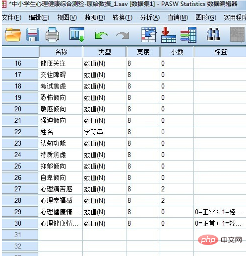 What are the naming rules for spss variables?