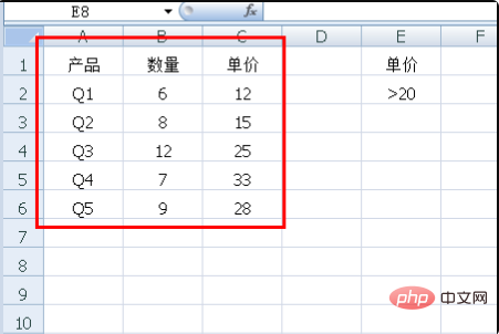 dcount function usage